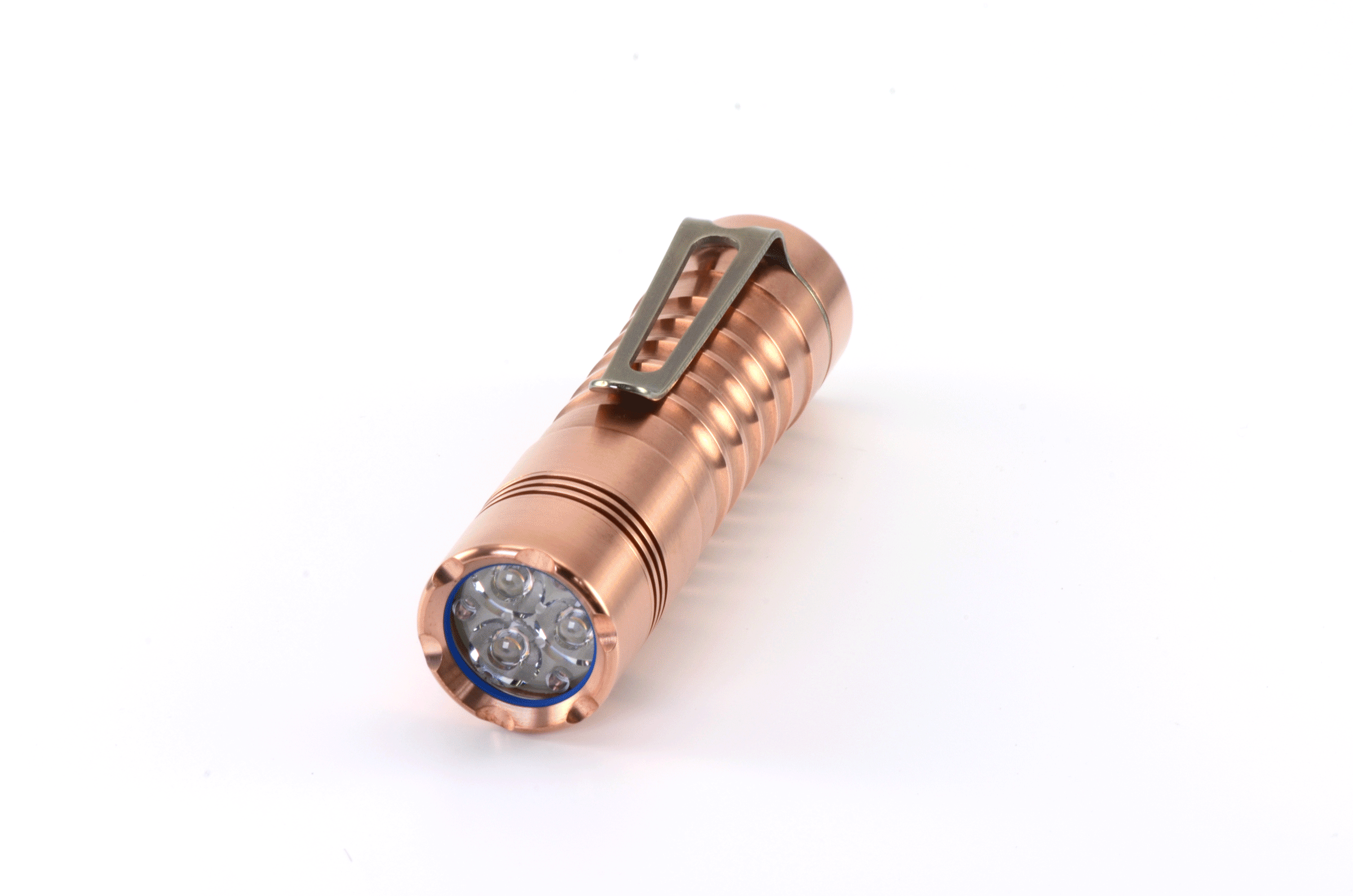 Delta Flashlight (Solid Copper)