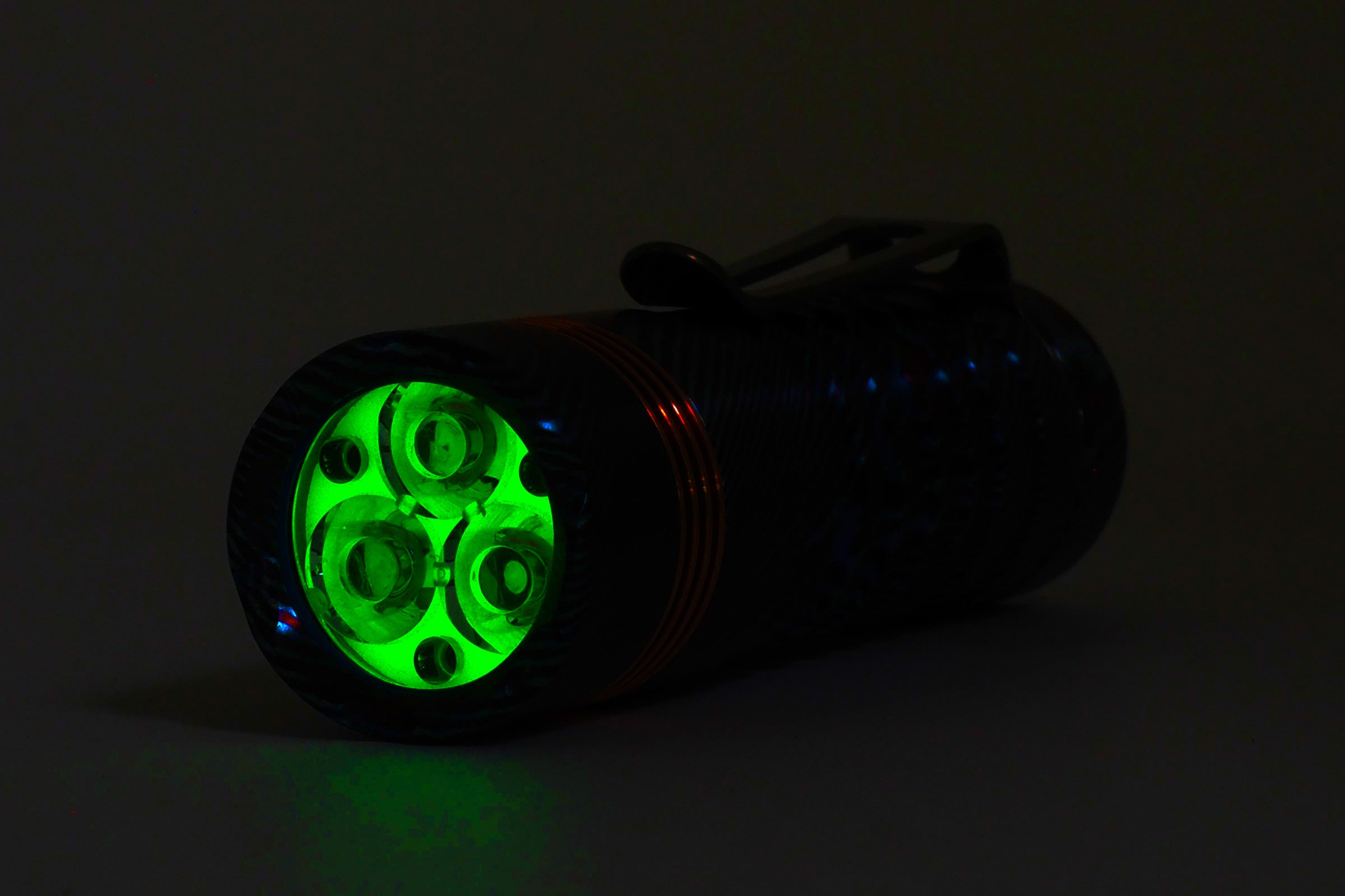 Delta Flashlight (Blasted Hex Electroless Nickel)