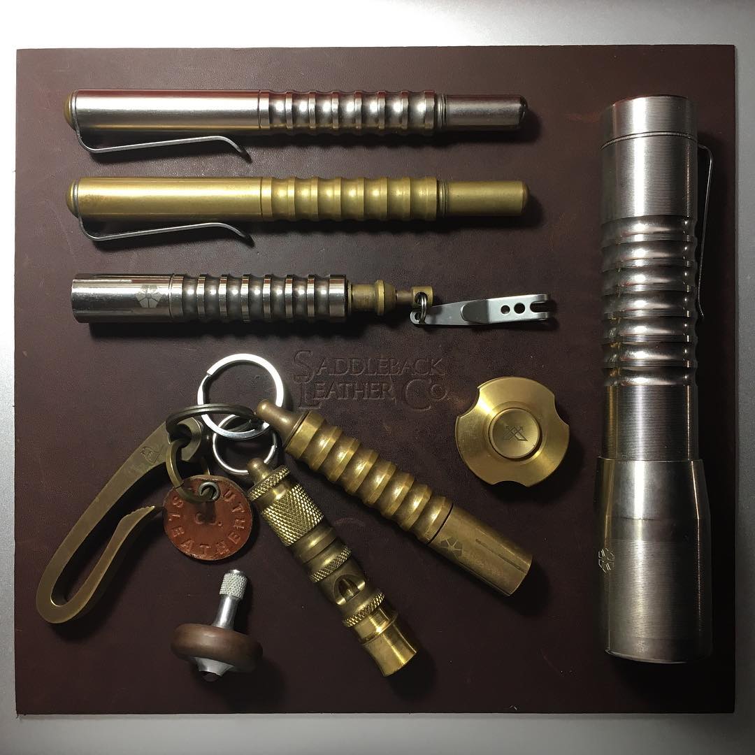 Lambda Two Piece (Aluminum & Brass)